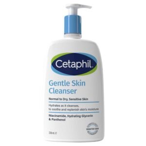 Cetaphil Gentle Skin Cleanser 236ml – Face Wash & Body Wash for Sensitive Skin