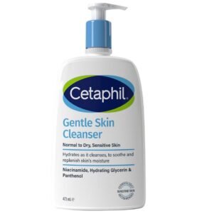Cetaphil Gentle Skin Cleanser 473ml – Face Wash & Body Wash for Sensitive Skin