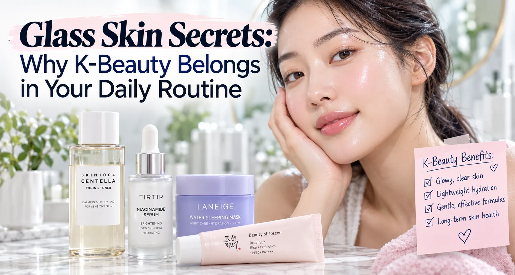 Glass Skin Secrets: Why K-Beauty Belongs in Your Daily Routine